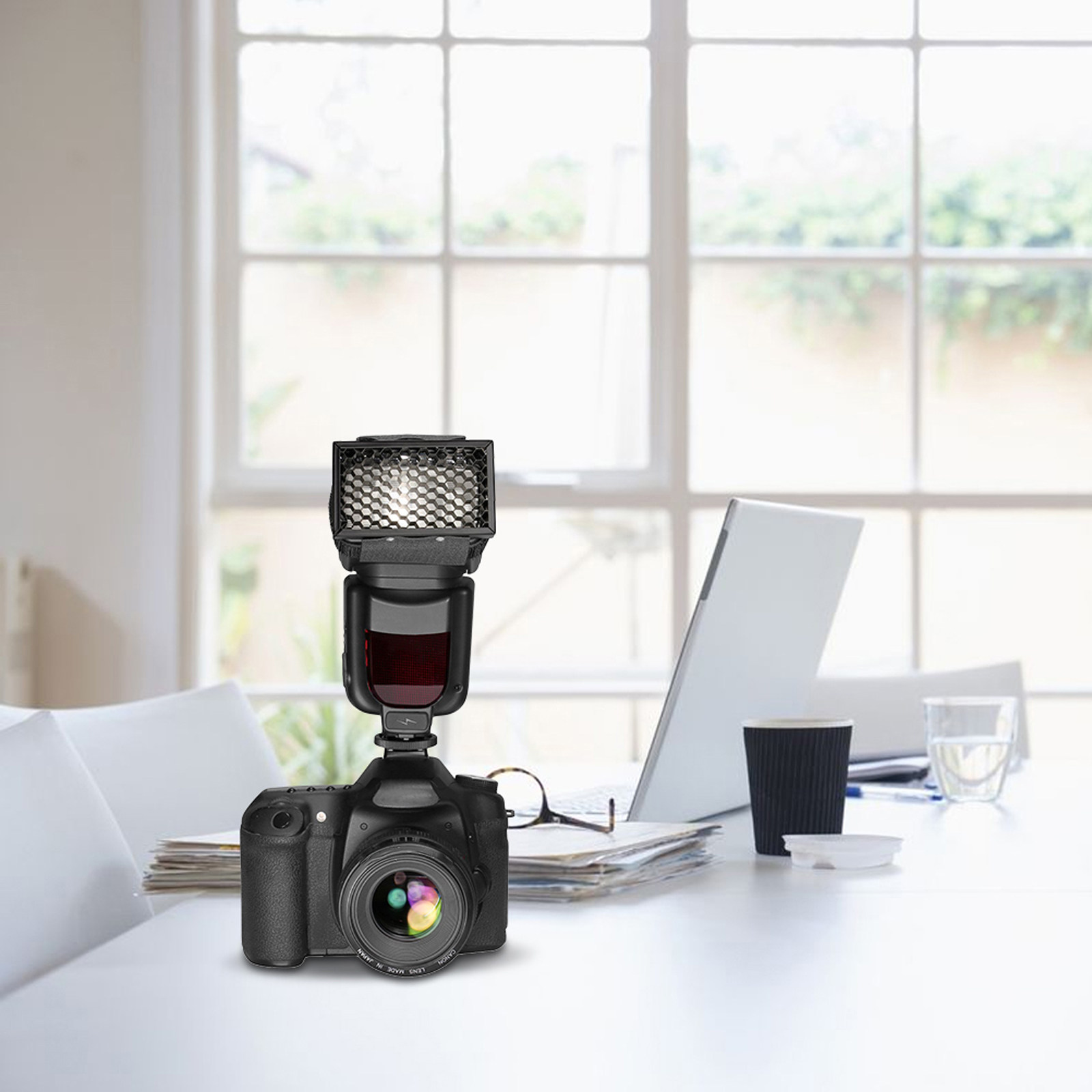 Photography Grid - Flash Honeycomb Grid Hood 80Mm Width