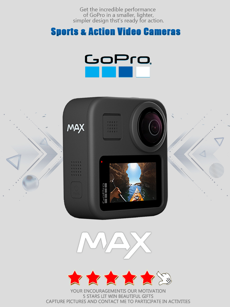 Photography Grid - GoPro MAX 360 Action Camera with