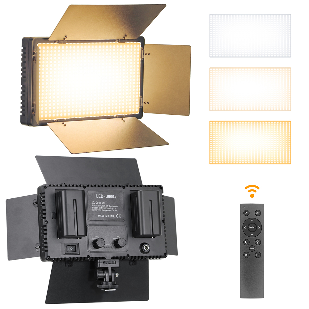 Video Led Light Panel - U800 600 LED Video Panel Light