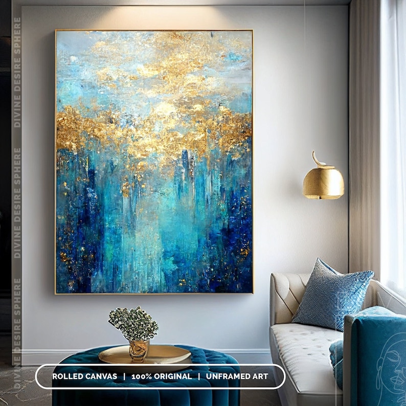 Photography Dark - Large Size Modern Gold Foil Acrylic
