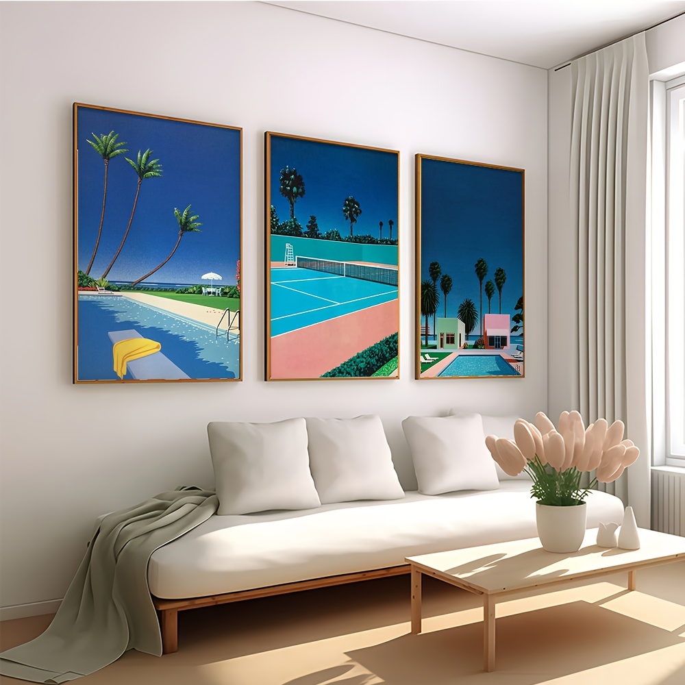 Frameless3pcs Decorative Paint - Photography Course 评论和价格