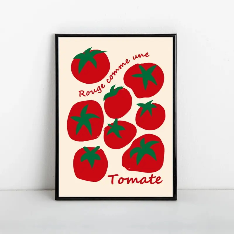 Modern Colorful Red Tomatoes W - Photography Art 评论和价格