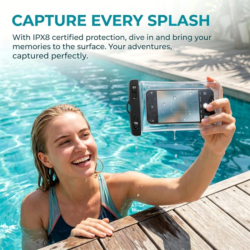IPX8 Floatable Waterproof Phon - Uni Photography 评论和价格
