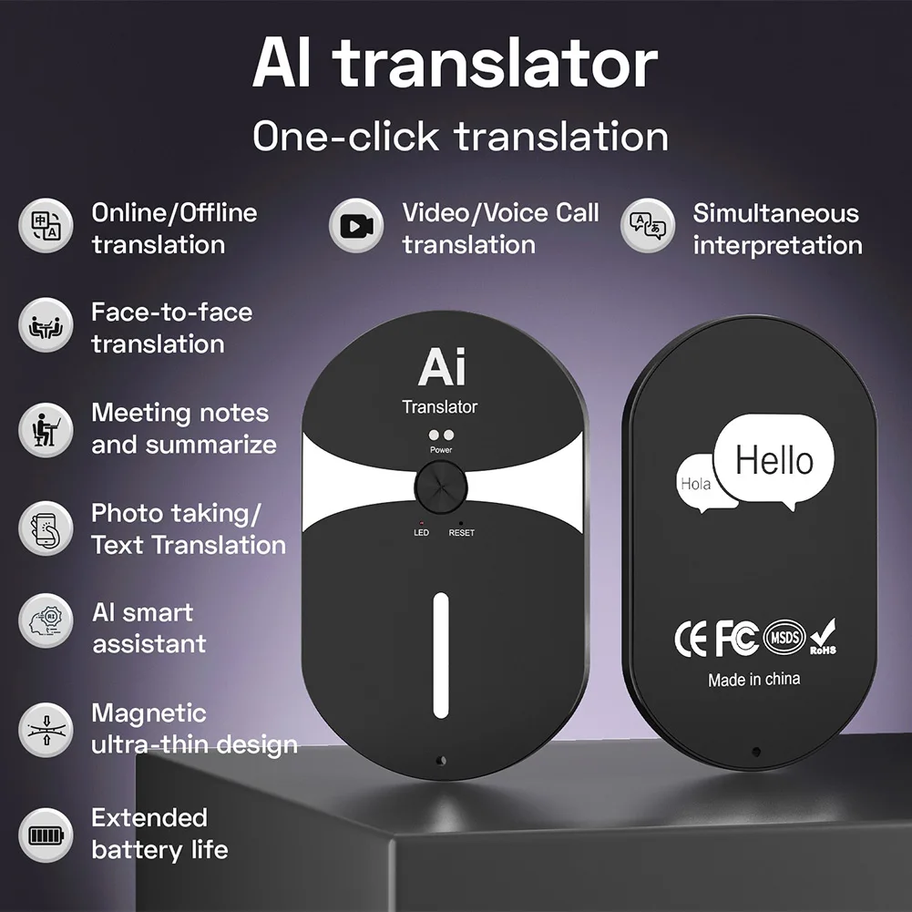 AI Language Translator Device  - Photography Translate 评论和价格
