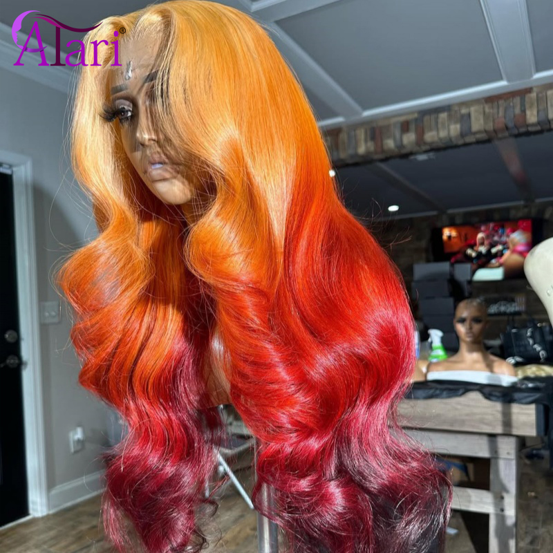 Ombre Orange Roots 13x4 Lace F - Photography Dark 评论和价格