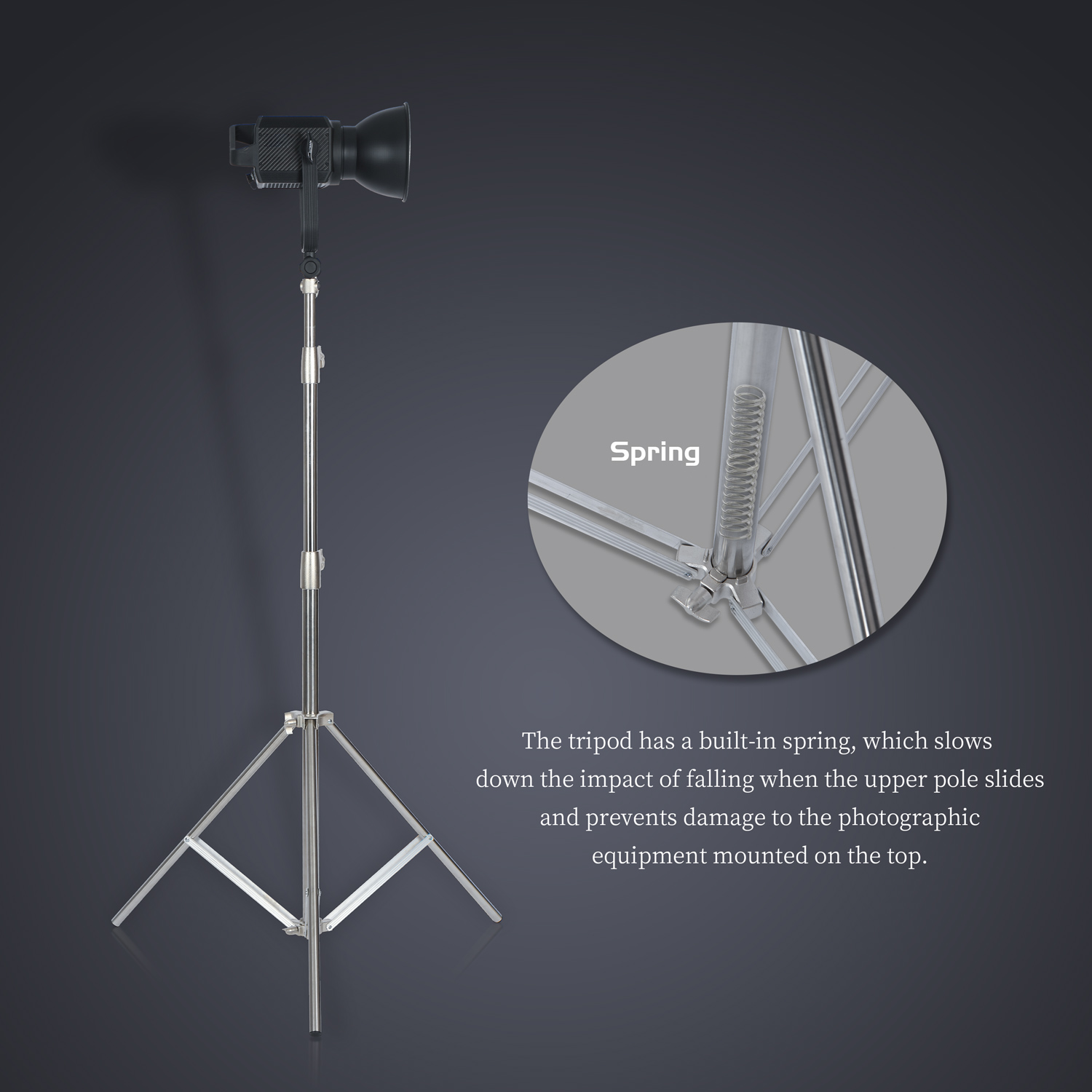 SH 2.8M Stainless Steel Light  - Photography Gear 评论和价格