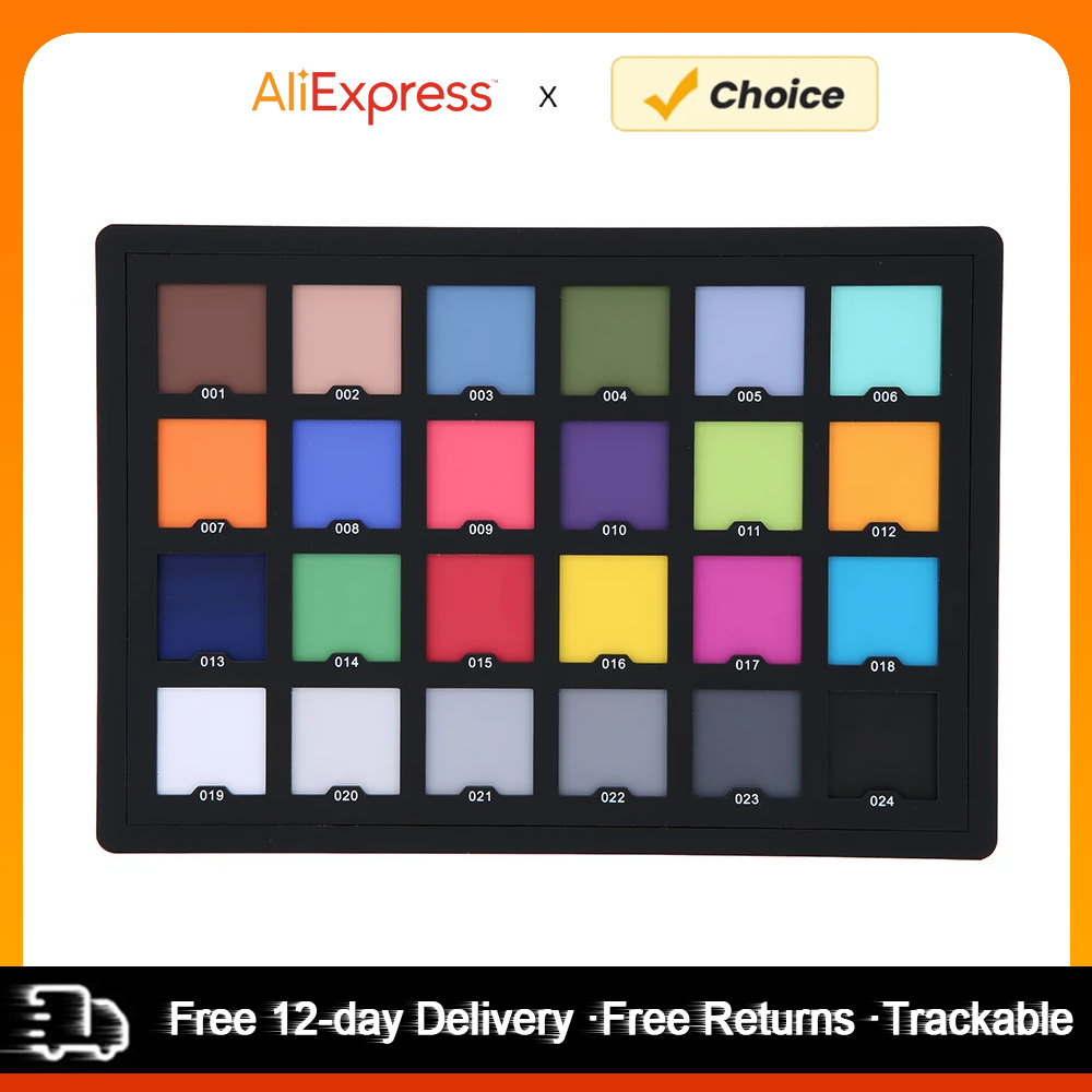 Professional 24 Color Card Tes - Color Checker Card 评论和价格