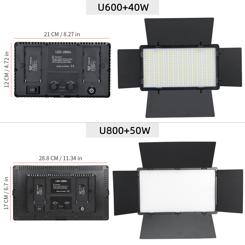 U800 600 LED Video Panel Light - Video Led Light Panel 评论和价格