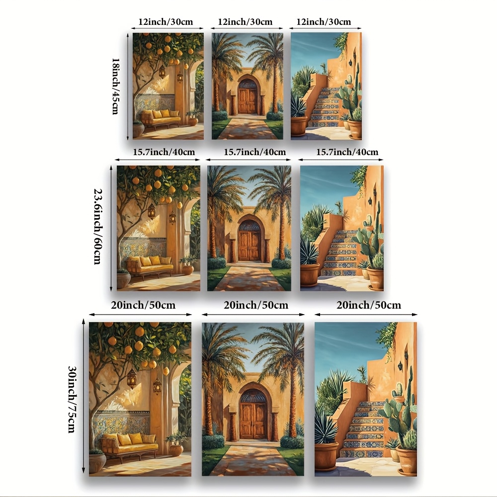 Frameless[JIT]3pcs/set, Canvas - Photography Course 评论和价格