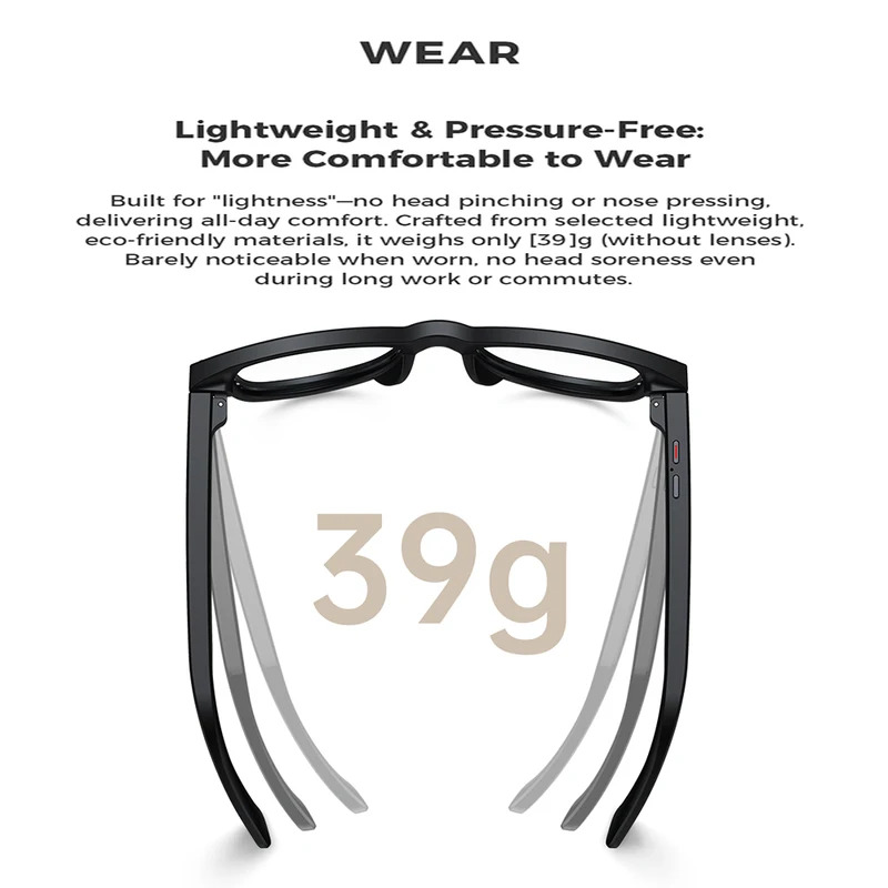 AI Smart Glasses M01 for Photo - Photography Translate 评论和价格