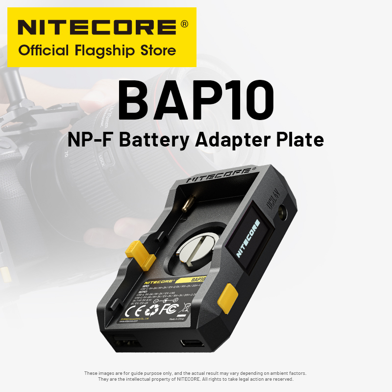 NITECORE BAP10 NP-F Battery Ad - Photography Unit 评论和价格