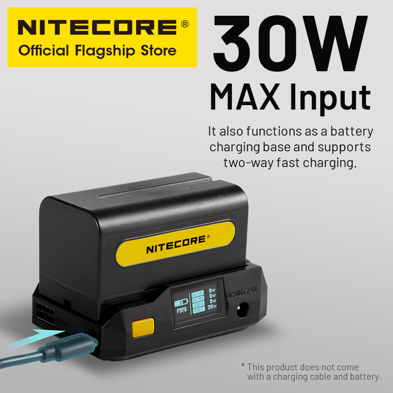 NITECORE BAP10 NP-F Battery Ad - Photography Unit 评论和价格