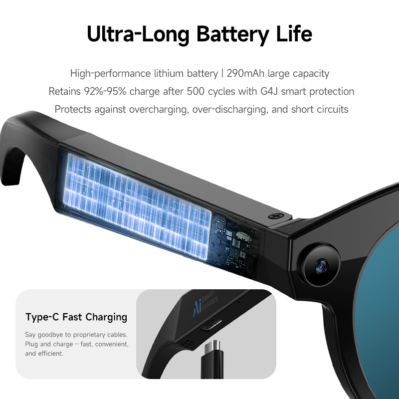 Latest 200W Pixel Smart Glasse - Photography Translate 评论和价格