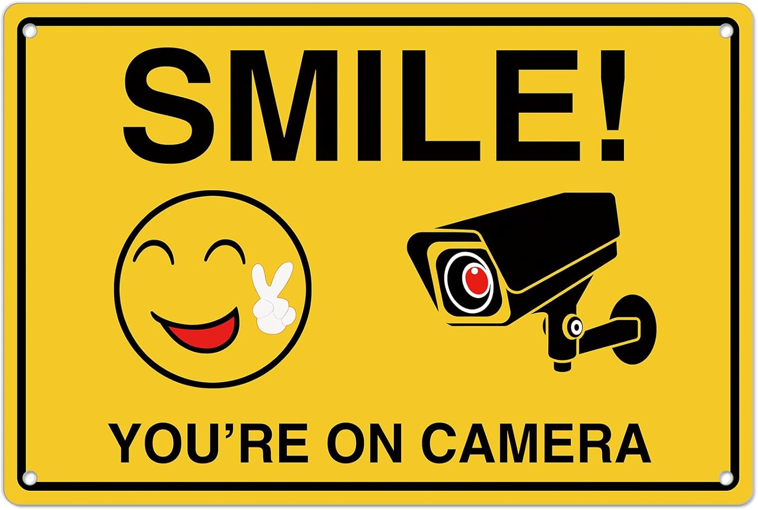 Smile Youre On Camera Signs ;  - Photography Unit 评论和价格