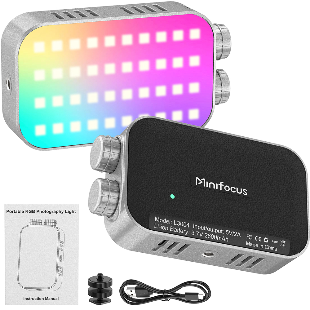 Pocket Tofu RGB Fill Light Por - Video Led Light Panel 评论和价格