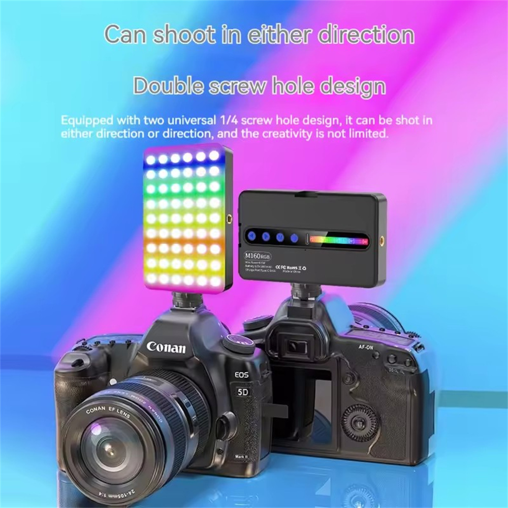 LED RGB Camera Light Full Colo - Video Led Light Panel 评论和价格