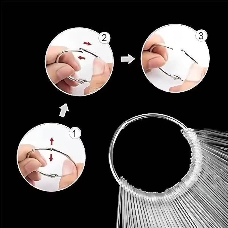 50 Pieces of Fake Nail Tips Ge - Color Checker Card 评论和价格