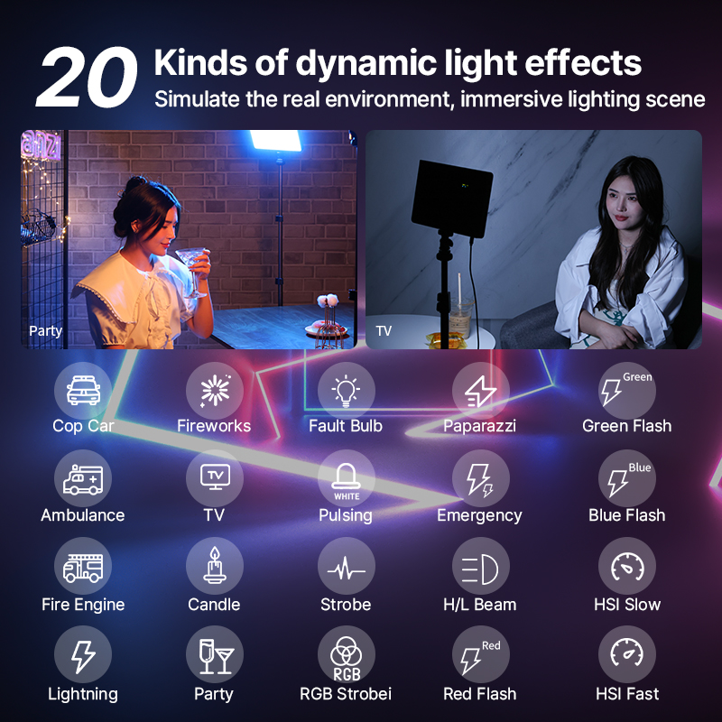 Ulanzi LT003 15W RGB Video Lig - Video Led Light Panel 评论和价格