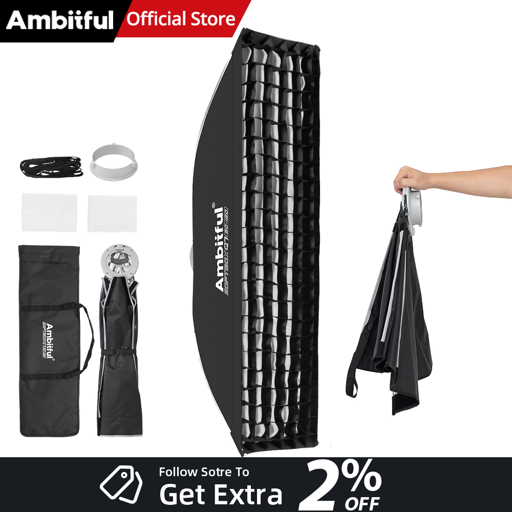 AMBITFUL Q7-II 30*120cm Bowens - Photography Grid 评论和价格