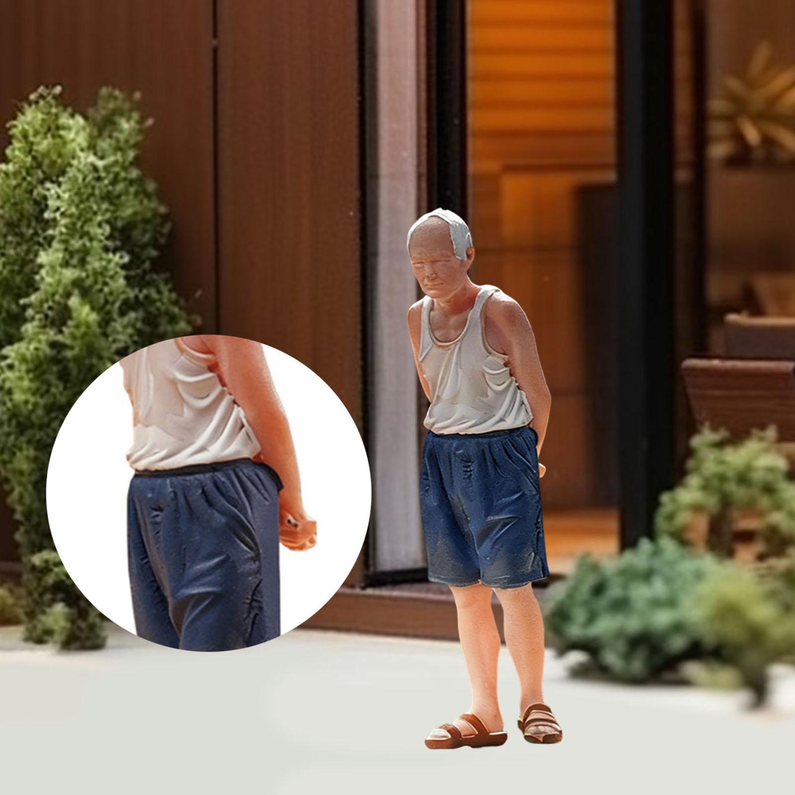1:64 Scale Old Man Miniature F - Photography Of A Man 评论和价格