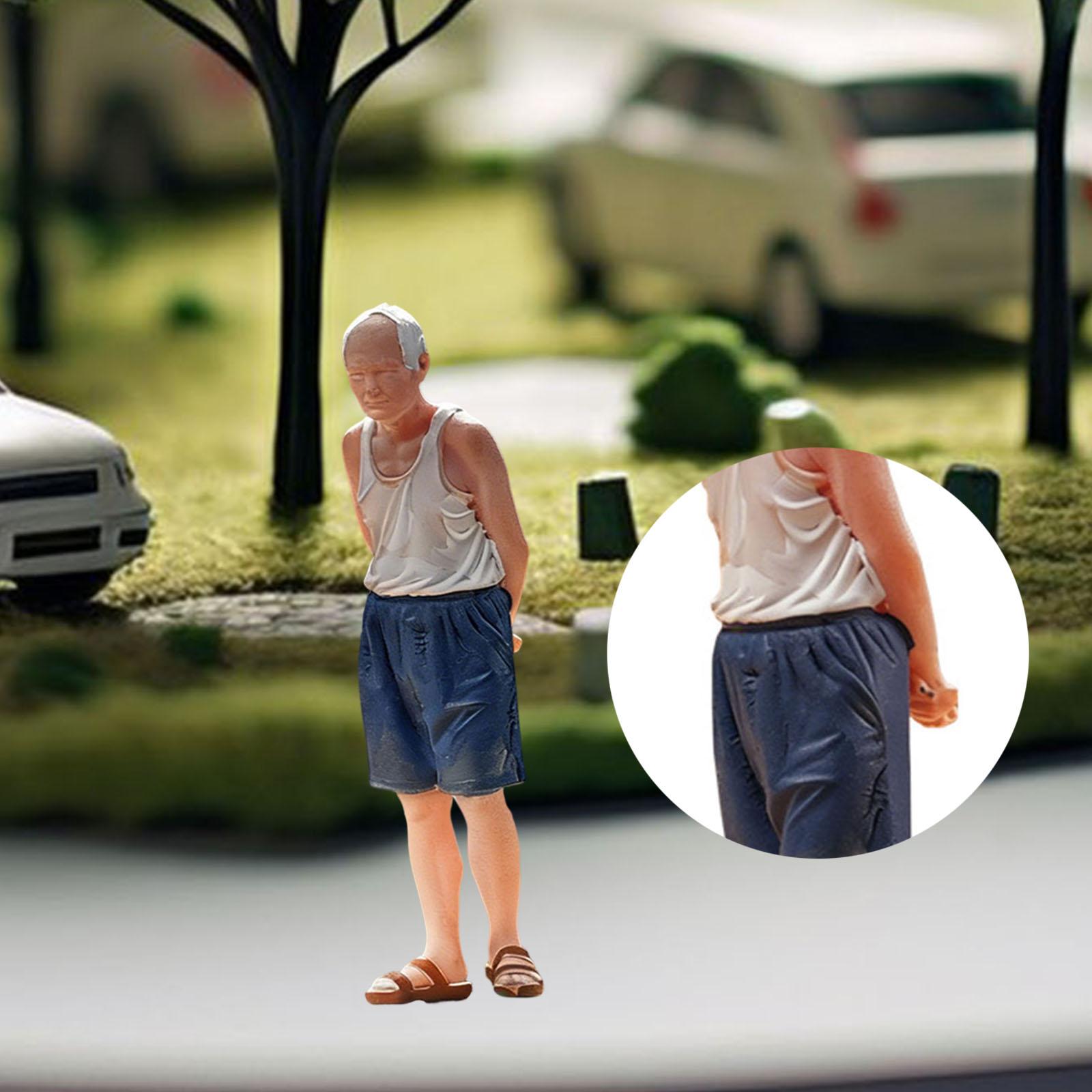 1:64 Scale Old Man Miniature F - Photography Of A Man 评论和价格