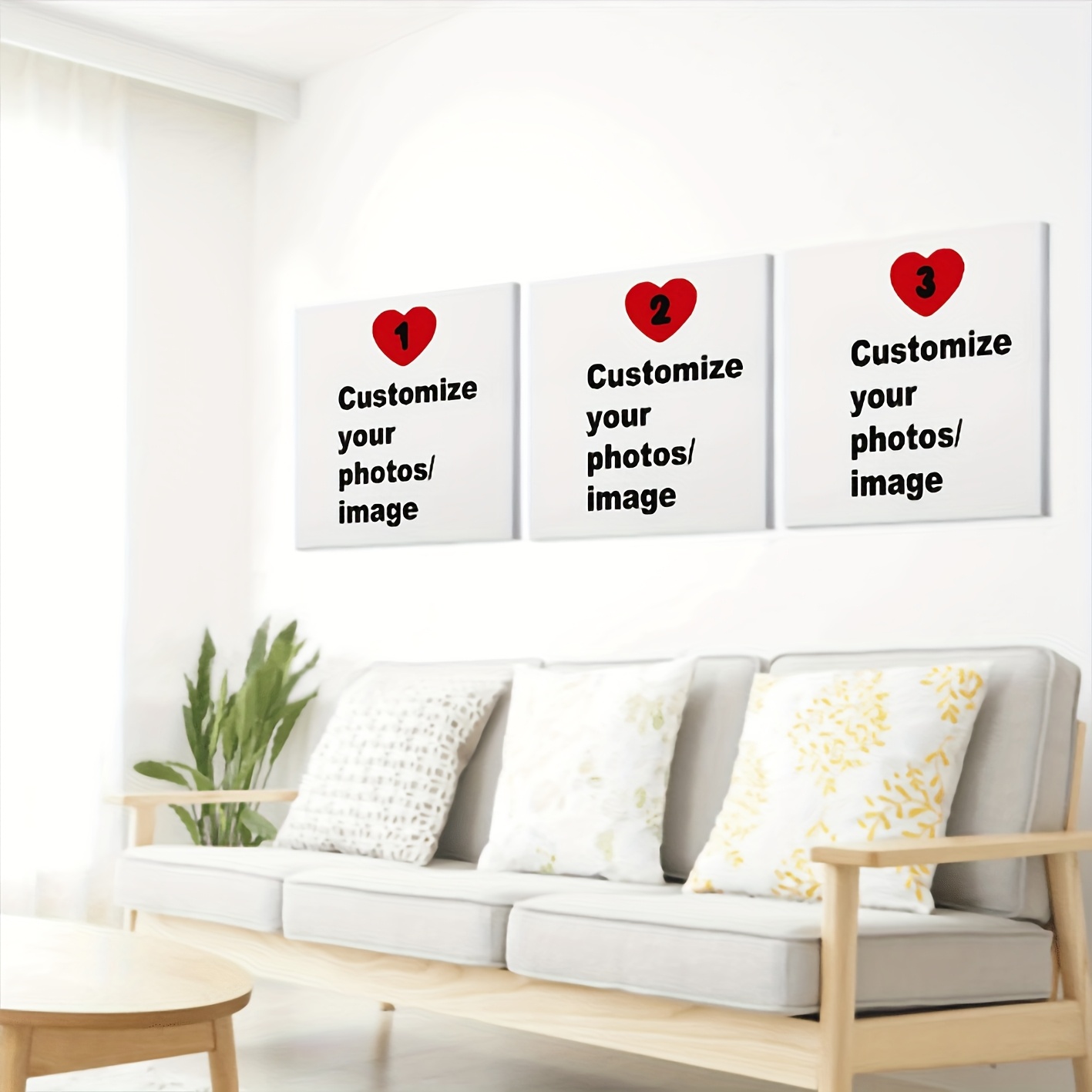 3pcs/set Custom Square Canvas  - Photography Course 评论和价格