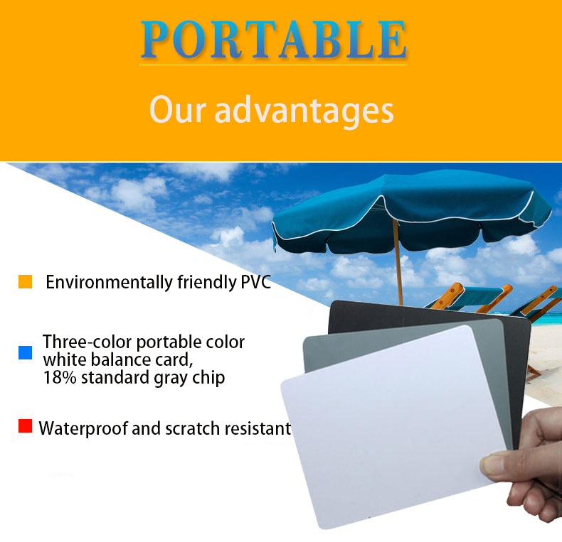 White Balance Card 18% Neutral - Color Checker Card 评论和价格