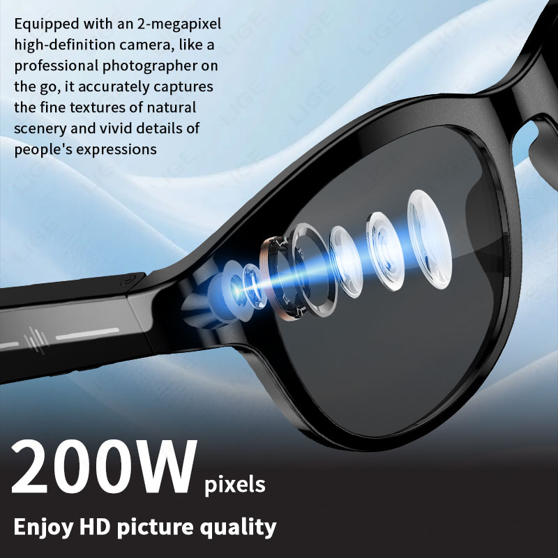 New 200W Camera AI Glasses For - Photography Translate 评论和价格