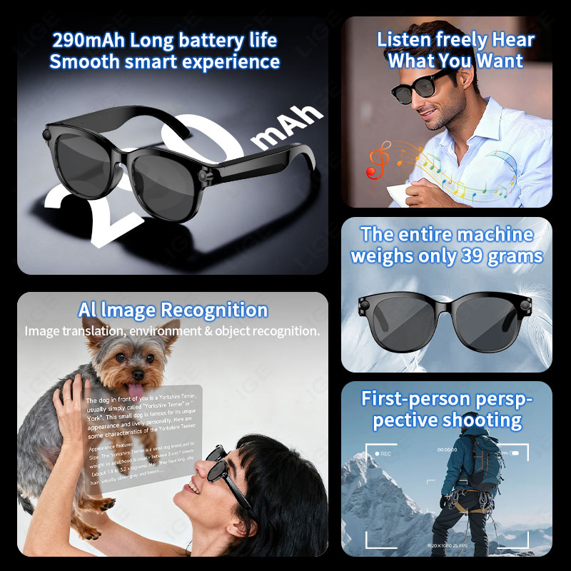 New 200W Camera AI Glasses For - Photography Translate 评论和价格
