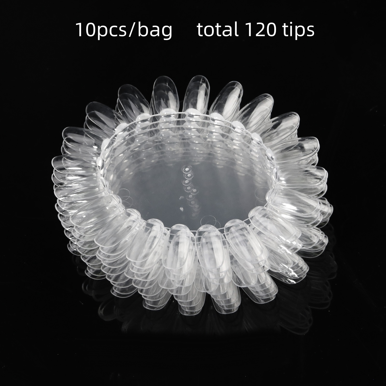 10pcs/bag False Nail Tips Disp - Color Checker Card 评论和价格
