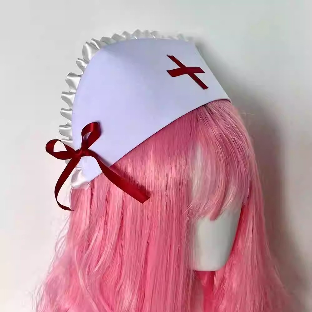 Cosplay nurse cap hat Accessor - Photography Unit 评论和价格