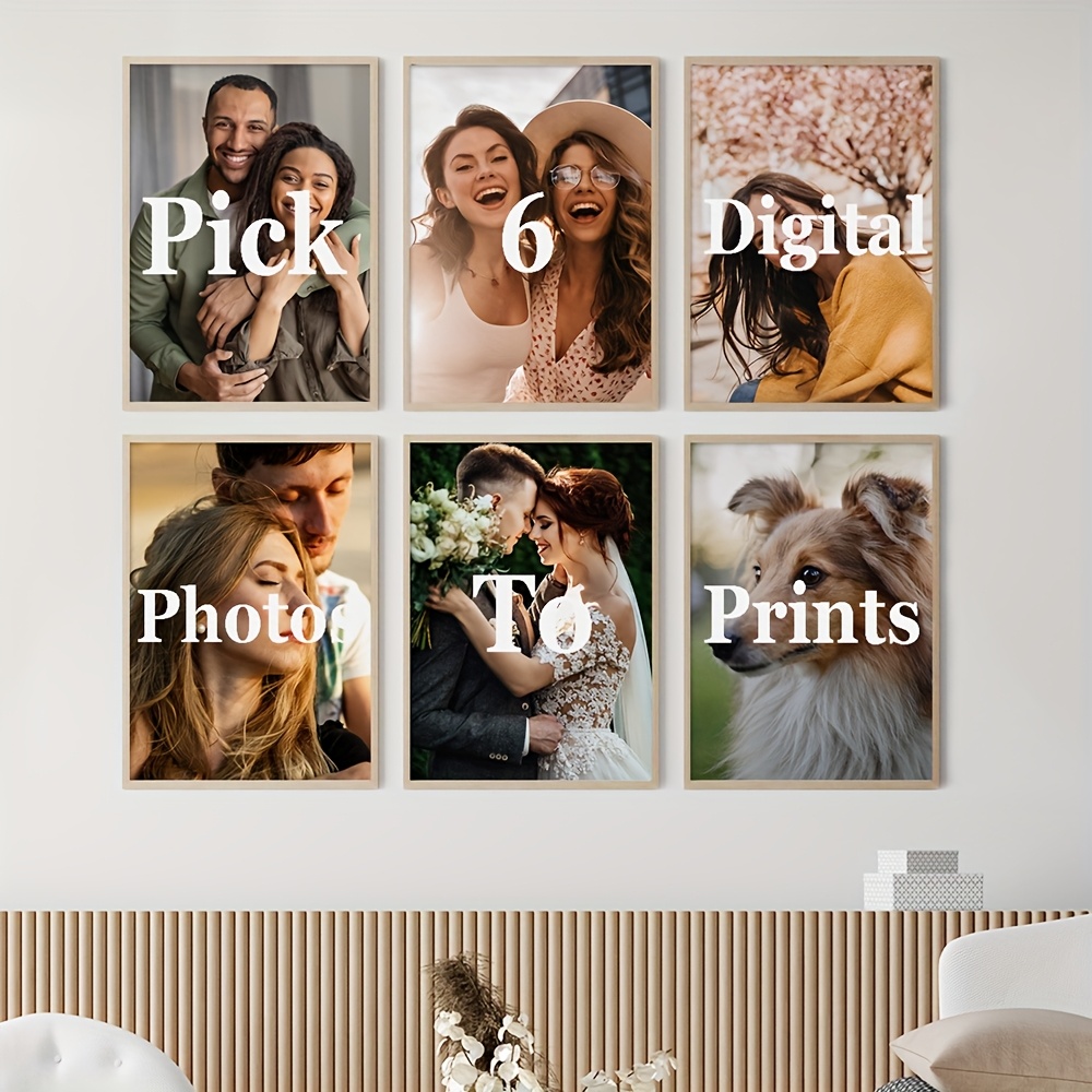 6pcs/set Custom Canvas Prints  - Photography Course 评论和价格