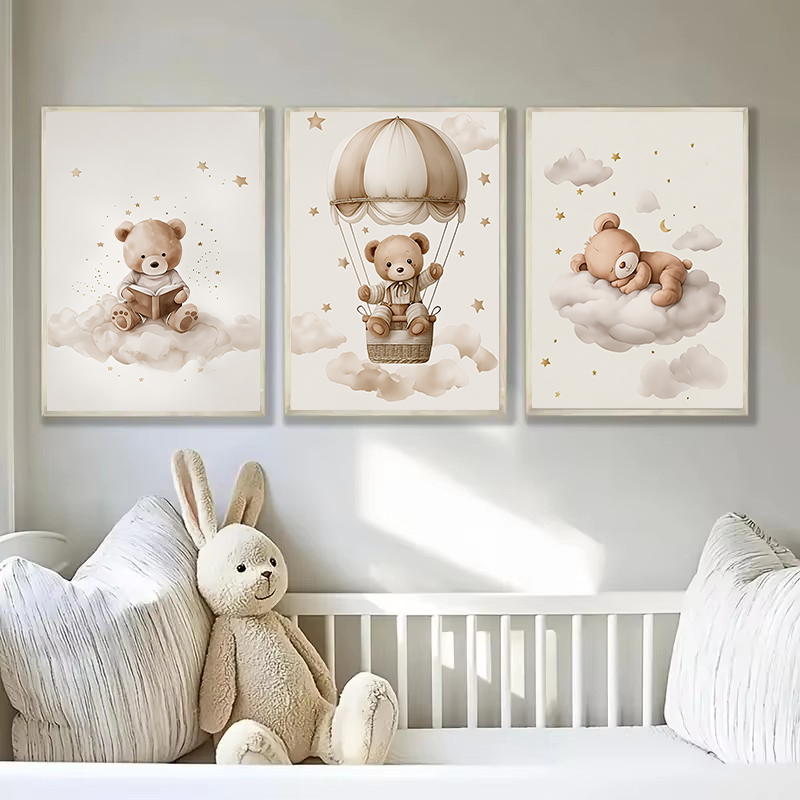 3pcs/set Bohemian Teddy Bear A - Photography Course 评论和价格